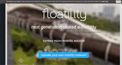 Desktop Screenshot of floatility.com